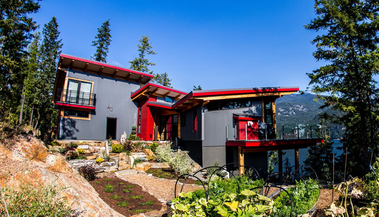 The Ridge House, Kaslo, BC Ecocentric Design
