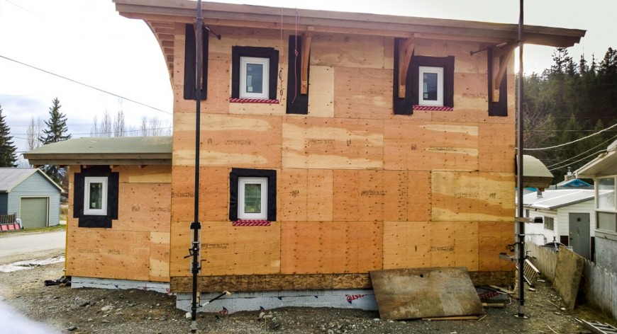 Kaslo Passive House north