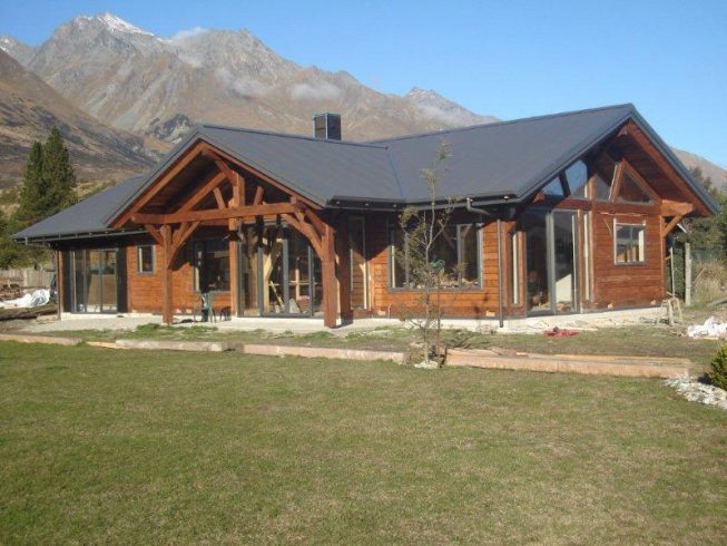 Timber Cottage in Glenorchy, New Zealand